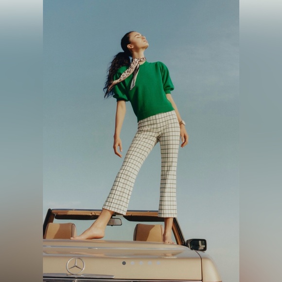 Anthropologie Pants - Anthropologie The Essential Cropped Flare Trousers
